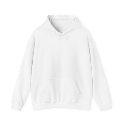 White hoodie on a white background