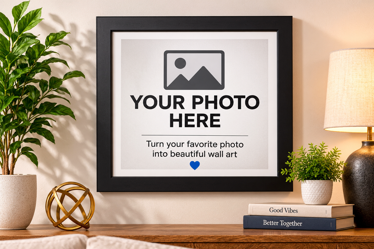 Custom Photo Framed Poster – Personalized Premium Wall Art