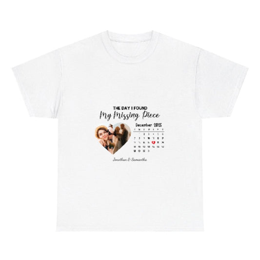 Couple Personalized T-Shirt – “The Day I Found You”