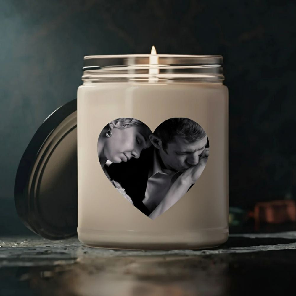Heart Photo Scented Candle – Personalized